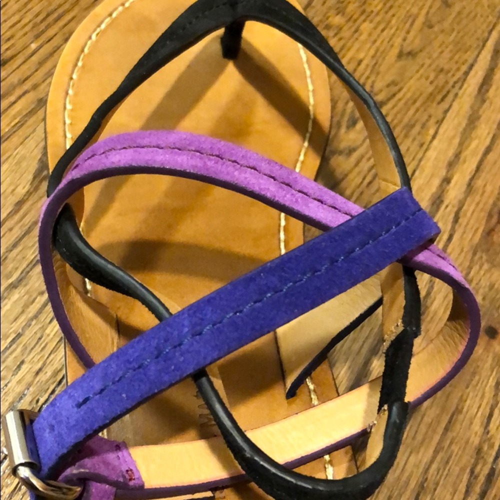 Isabel Marant NEW Jeony Sandals purple/black 36 - Picture 8 of 8